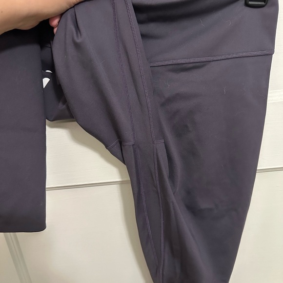 Peloton x Nike Dri-fit Leggings Dark Purple - Size Medium - Picture 4 of 5